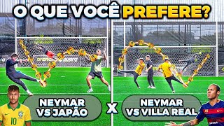 VOCÊ PREFERE GOL DO NEYMAR CONTRA O JAPÃO ou GOL DO NEYMAR VS VILLA REAL? (CL9 ESTÁ EM SEU PRIME) 😱