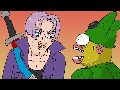 Cell se quiere chupar a Trunks  - Repoio - SUJES