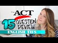 ACT English Practice: 15 Essential Questions
