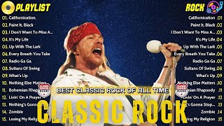 Nirvana, Led Zeppelin, Bon Jovi, Aerosmith, U2, ACDC🤘Classic Rock Songs 70s 80s 90s Full Album