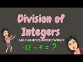 Division Operations and Their Results
