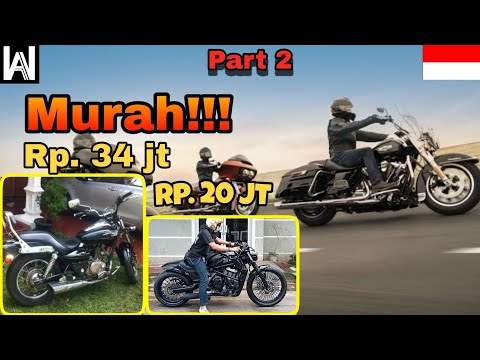 9 Moge cruiser murah mirip Harley 2022 harganya jauh dari Harley Davidson bahkan sampai 20jt an!