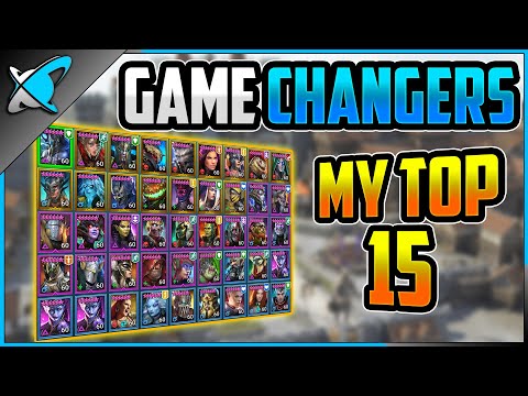 MY TOP 15 "Game Changers" after 18 Months "Free To Play" | RAID: Shadow Legends