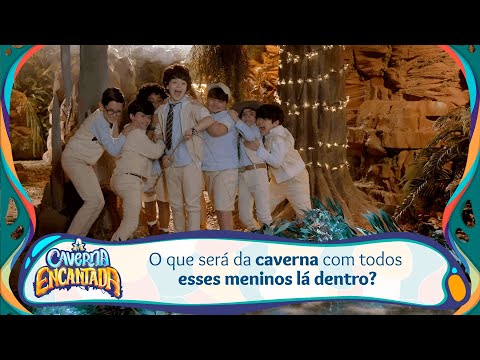 Meninos encontram a Caverna Encantada | A Caverna Encantada