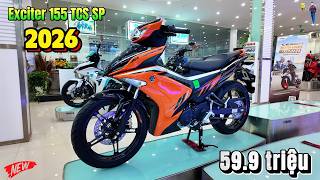 Có nên mua Exciter 155 TCS 2026 màu CAM ĐEN SP ▶ Giá xe Exciter 155 TCS 2026 giữa tháng 8 🔴 TOP 5