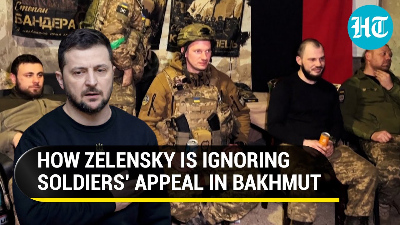 Zelensky turns Blind Eye to Ukraine Army's Cries? Putin intensifies Bakhmut Onslaught