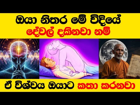 විශ්වය ඔයත් එක්ක කතා කරන විදි 08ක් l මේවා නොදැන විශ්වයෙන් උත්තර බලාපොරොත්තු වෙන්න එපා