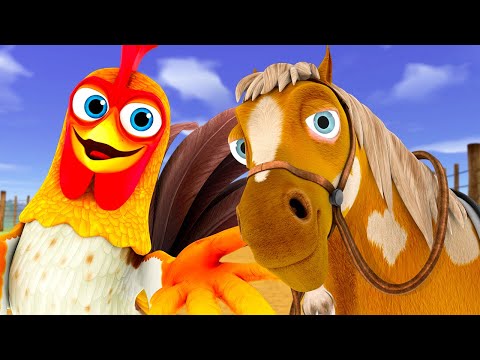 Весёлые песенки про животных на ферме | На ферме у Зенона