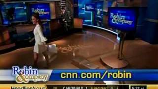 Robin Meade's funky boots