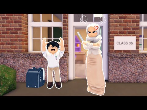 AA DI HUKUM TIDAK BOLEH MASUK KELAS | 💖 Berry Avenue Roblox Indonesia
