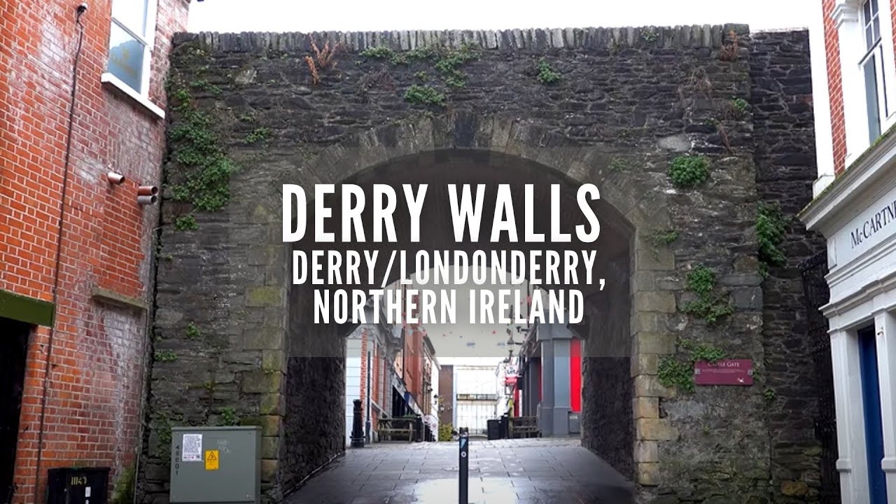 Derry Walls | Derry | Northern Ireland | What To See in Derry | Derry Tourism | Derry Girls