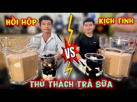 Tái Mặt Với Màn Thử Thách Trà Sữa Của 2 Chàng Trai Lạ Mặt Hồi Hộp Từng Giây Đến Lúc Kết