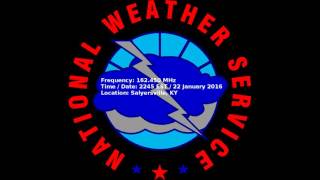 Winter Storm Warning - 2245 22 January 2016