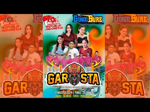 Live GAROSTA Music {Pimp:Gus Rifa'i, Sragi - Pekalongan, Hp: 082323869380} GONDOSURE Comunity