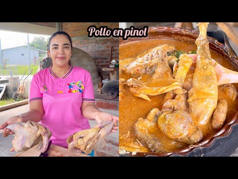 POLLO EN PINOL  una delicia que nunca pasará de moda