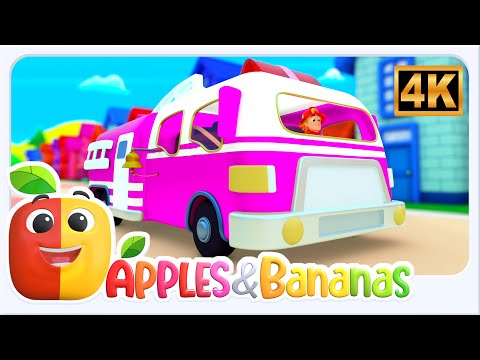 Wheels On The Fire Truck Animated Rhymes and Kids Song