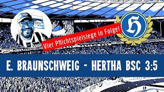E. Braunschweig - Hertha BSC 3:5 | 💪 Analyse 💙🤍