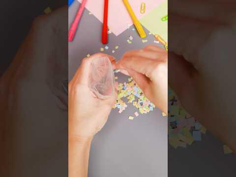 Make a Safe Christmas Popper with Kids! 🎉✨ #craft #fun