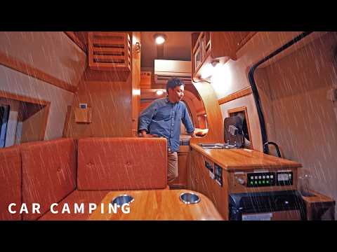 Heavy rain car camping! Used camper Purchase Journey. US$40k /10yo/62kmi [2N3D]
