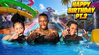 Epic Water Park Day With Big Bro & Our New Daughter💦🎉 | Birthday Weekend Pt.2