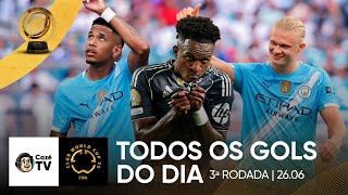 GOLAÇOS BRASILEIROS! TODOS OS GOLS DO DIA | COPA DO MUNDO DE CLUBES FIFA