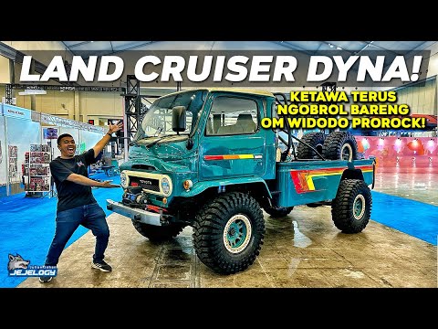 TRUK OFFROAD PALING UNIK! PERKAWINAN TOYOTA DYNA & LAND CRUISER FJ40 KARYA PROROCK ENGINEERING SOLO!