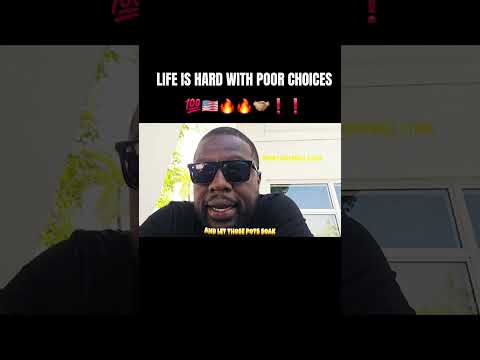 HARD LIFE WITH POOR CHOICES 🤦🤝🏽❗️❗️🔥🔥🔥TRUMP2026 #lifestyleblogger #hustle #hardworking #levelup #pvo