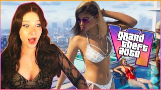 GTA 6 TRAILER REACTION OMG