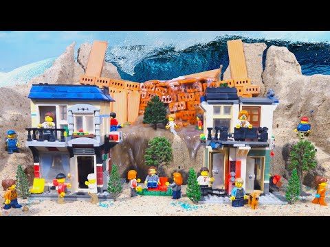 LEGO CITY DAM BREACH DISASTER