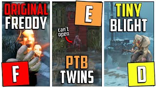 EVERY Killer Ranked Based on their WEAKEST State! (Dead by Daylight History)