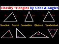 Identifying and Classifying Triangles