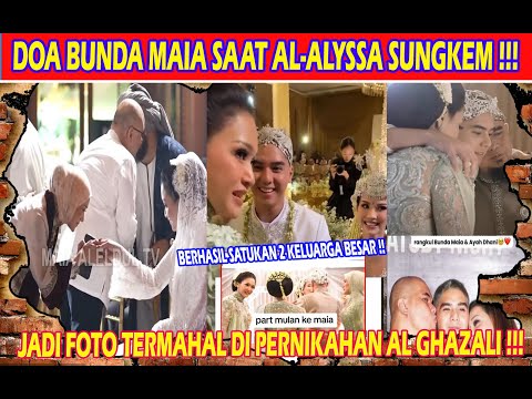 MOMEN EPIK PERNIKAHAN AL GHAZALI DAN ALYSSA DAGUISSE, BUAT NETIZEN GAGAL FOKUS DGN SUARA INI