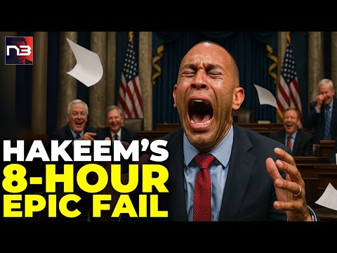 BREAKING: Hakeem's 8-HOUR Tantrum FAILS – Trump's Bill Passes While Socialist Takes Over NYC