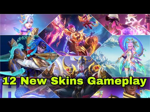 ရှယ်မိုက်အသစ်ထွက်လာမဲ့ Skin 12 ကောင်ရဲ့ Skill Effect Gameplay များ Part 1🤩