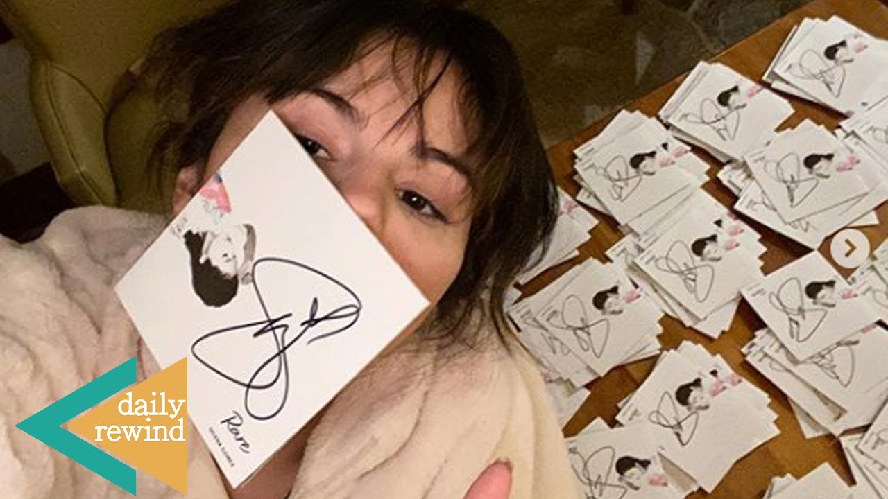 Selena Gomez signing 20 thousand Albums as ‘Rare’ is set  to release in 3 Days!