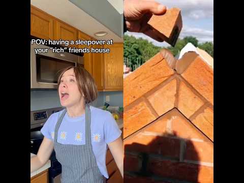 Part 13. Having a sleepover at your rich friends house.#funny #pov #foryou #comedy #acting