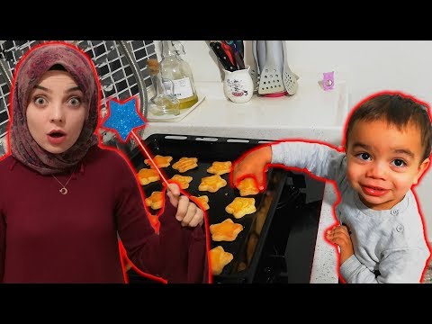 YAĞIZ KURABİYELERİ KİM YEDİ? Sihirli Değnek l Çocuk Videosu
