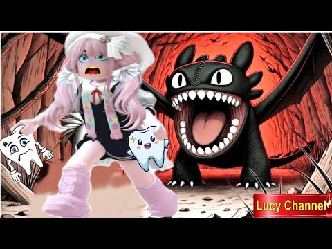 LUCY TÌM RĂNG NANH NHƯNG GẶP PHẢI RĂNG TINH | Escape Toothless ROBLOX Lucy Channel