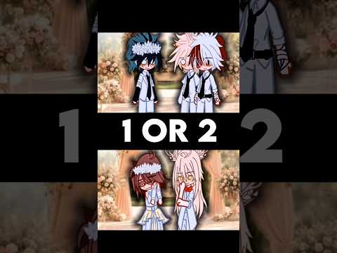 1 OR 2? 🤵🏻🤵🏻💕 👰🏻‍♀️👰🏻‍♀️❤️😡🔪🥰 #deku #bakugou #todoroki #mha #bnha #bakudeku #tododeku #foryou