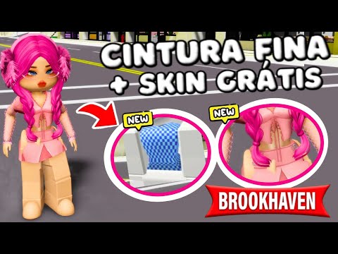 NOVO CÓDIGO CINTURA FINA + ID CODE SKIN  PATY PINK no BROOKHAVEN