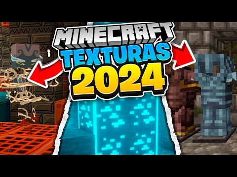 TOP 10 TEXTURE PACKS para MINECRAFT 1.21 - 1.21.3 (JAVA, BEDROCK y PE)😲PAQUETE DE TEXTURAS 1.21.40