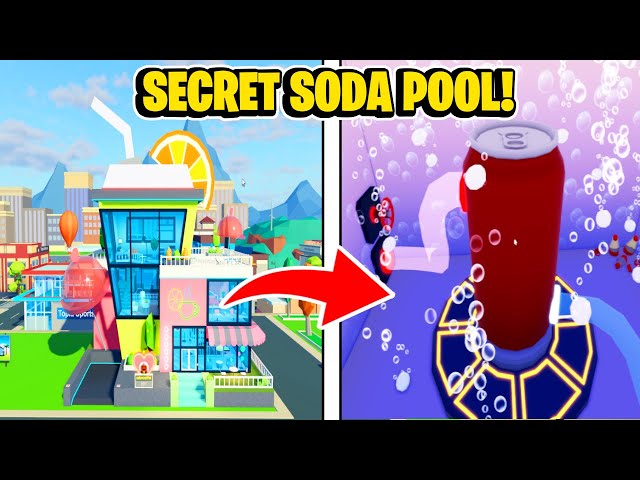Secret Soda Room In The New Juice House In Roblox Livetopia Update