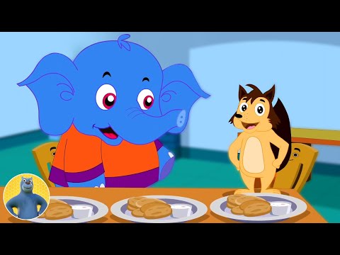 Hathi Raja Cartoon, हाथी राजा, Billi Karte Meow + More Popular Rhymes For Kids By  Bhola Bhalu