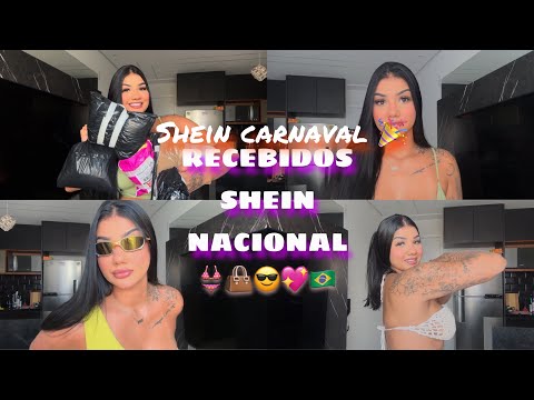 RECEBIDOS SHEIN NACIONAL DE CARNAVAL | biquini, óculos, bolsa e maiss… 😎🫠💖