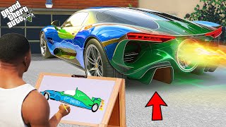 Franklin Search The Fastest Booster Race Car With The Help Of Using Magical Painting In Gta 5
