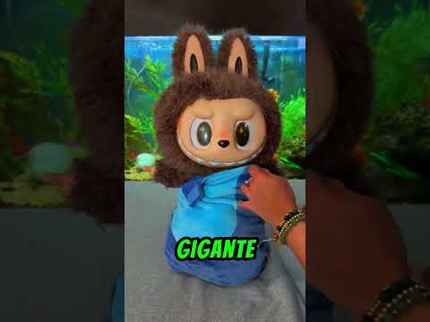 😠O Labubu gigante foi abandonado depois da chegada do raro