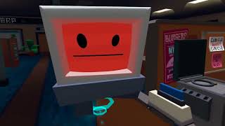 I became an office worker in VR.