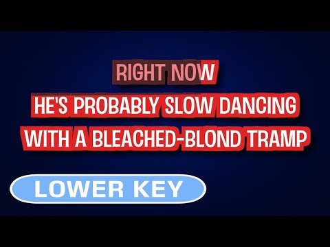 Carrie Underwood – Before He Cheats | Karaoke Lower Key