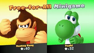 Mario Party 10 - Donkey Kong vs Yoshi - Mushroom Park