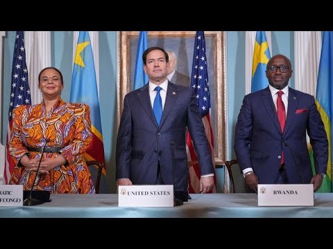 YouTube video thumbnail: DR Congo and Rwanda Set to Sign US-Brokered Peace Deal